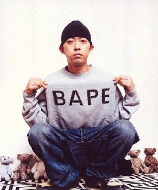 说到藤原浩带过的小弟,那肯定要先提一提nigo(长尾智明),曾经bape的主