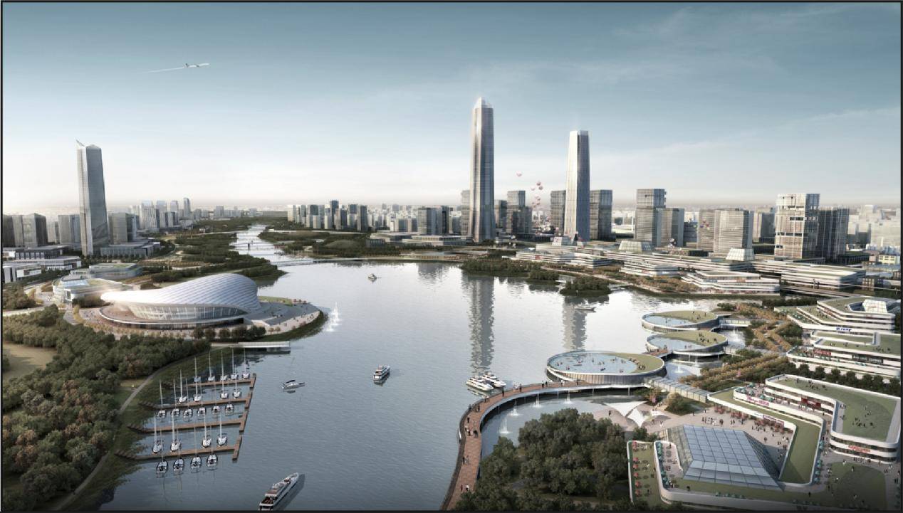 (东部新中心效果图)城市向东多元赋能板块爆发新活力近年来,随着合肥