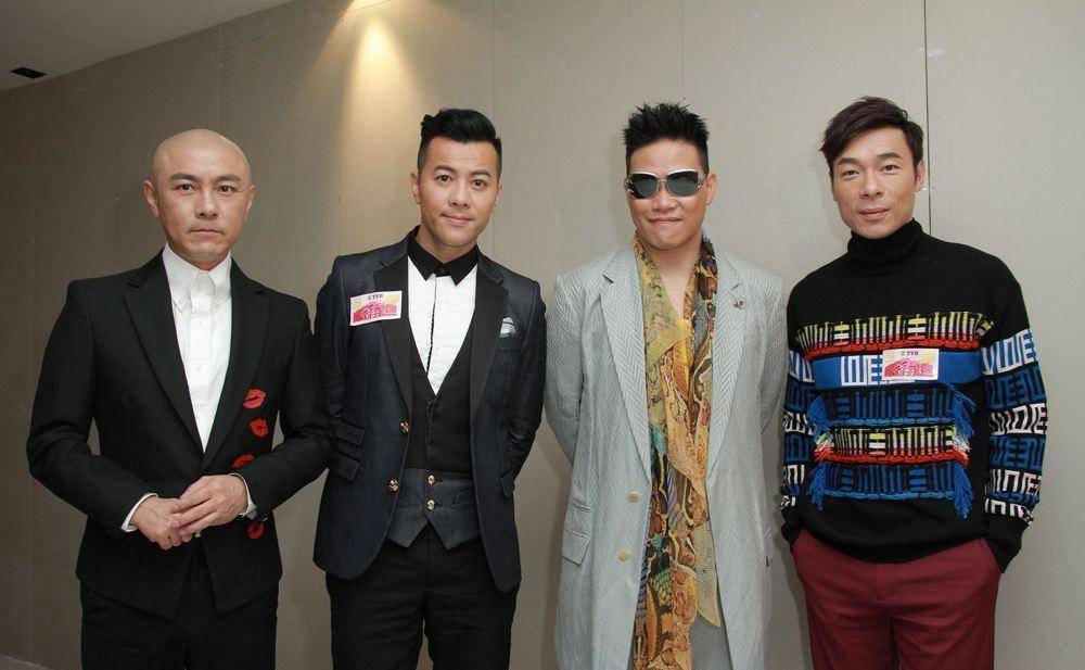 four"是张卫健和三个最好的兄弟成立的组合,有许志安,梁汉文,苏永康