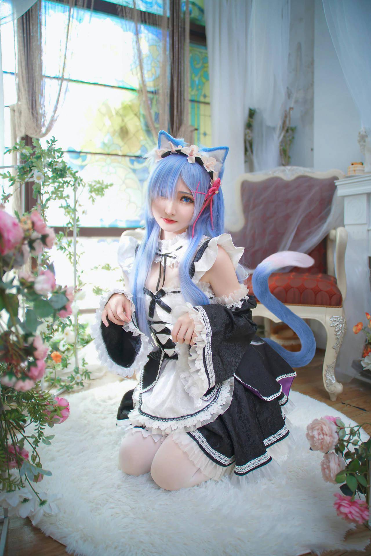 《re:从零开始的异世界生活》蕾姆cosplay_雷姆_英雄_图片