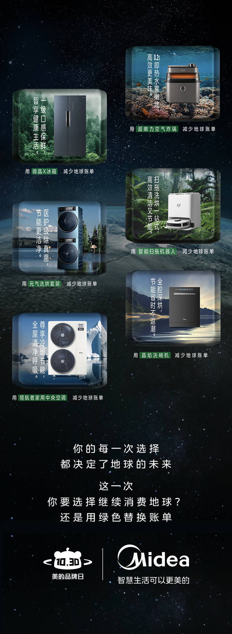 这张“地球账单”与你我都有关,美的这波营销暖哭了-家电圈官网