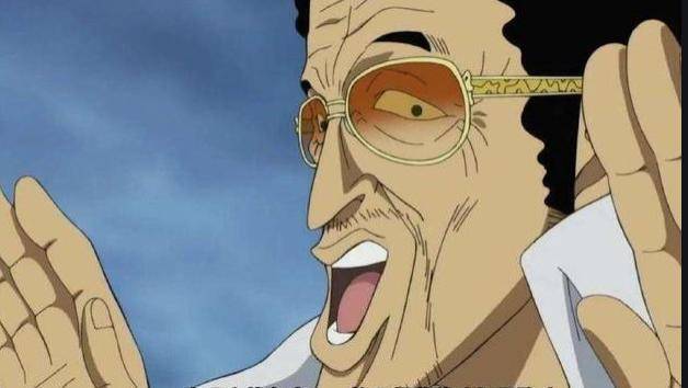 见到谁都说"好可怕啊",故意示弱,想当初在香波地群岛,黄猿对那些超