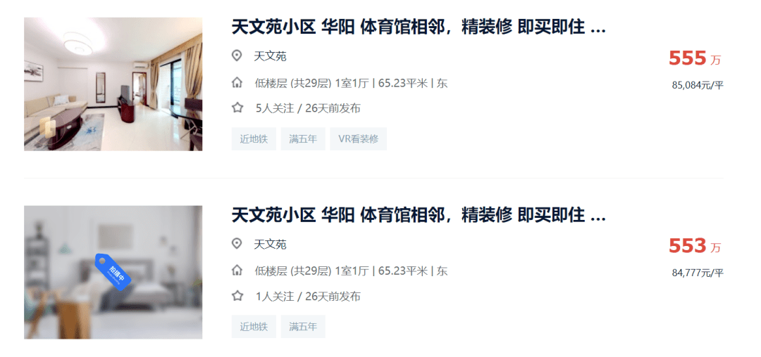 那个二手神盘！一周卖了36套，逆势上涨8000元