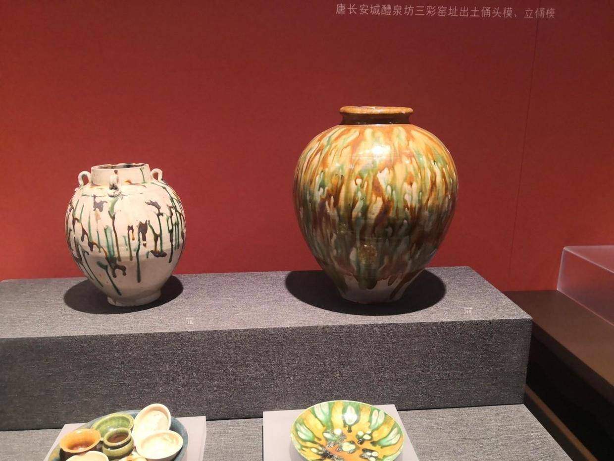 陕西历史博物院,大唐盛世长安的极致(唐三彩)_唐朝_釉面_艺术品