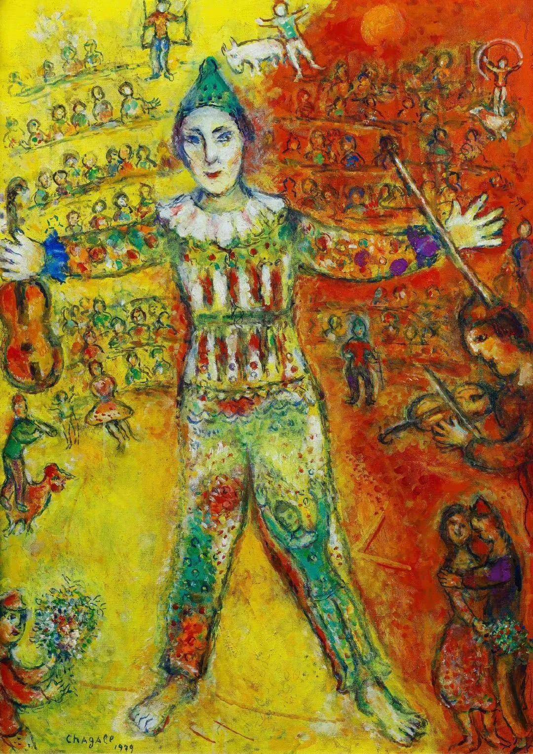 马克·夏加尔美术作品欣赏