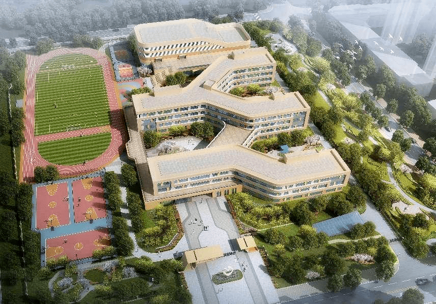 好消息！高新区这两所小学主体封顶_建设_项目_施工