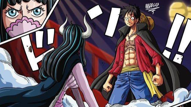 海贼王983:乌尔缇变身厚头龙,大和救下被围攻的路飞._战斗_情报_能力