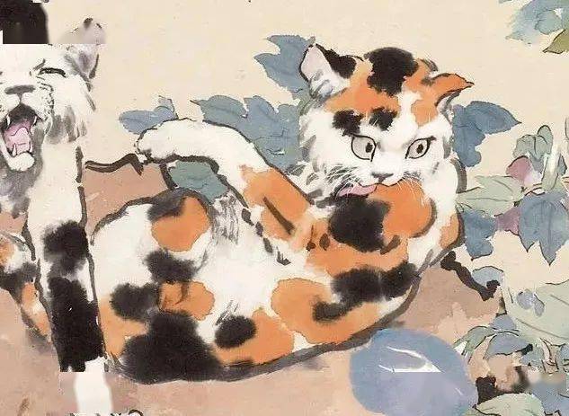 徐悲鸿的小花猫，画的真好_搜狐网
