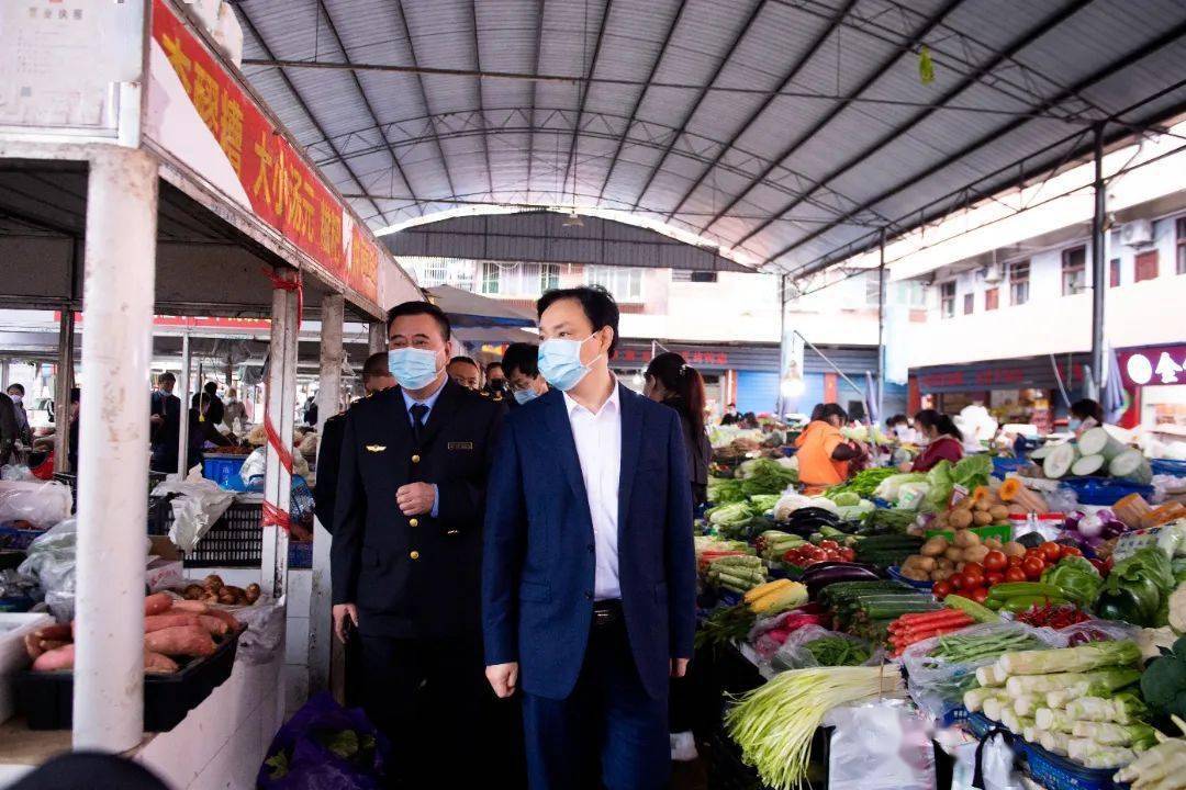 "平安市监" | 罗靖督导检查农贸市场疫情防控工作_情况_核酸_版权