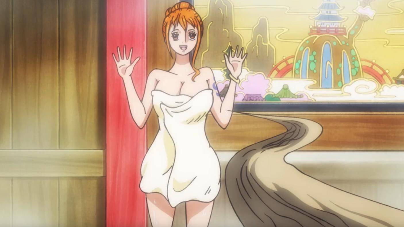 一次不够看还来两次,娜美再次被"白嫖"_山治_霍金斯_澡堂