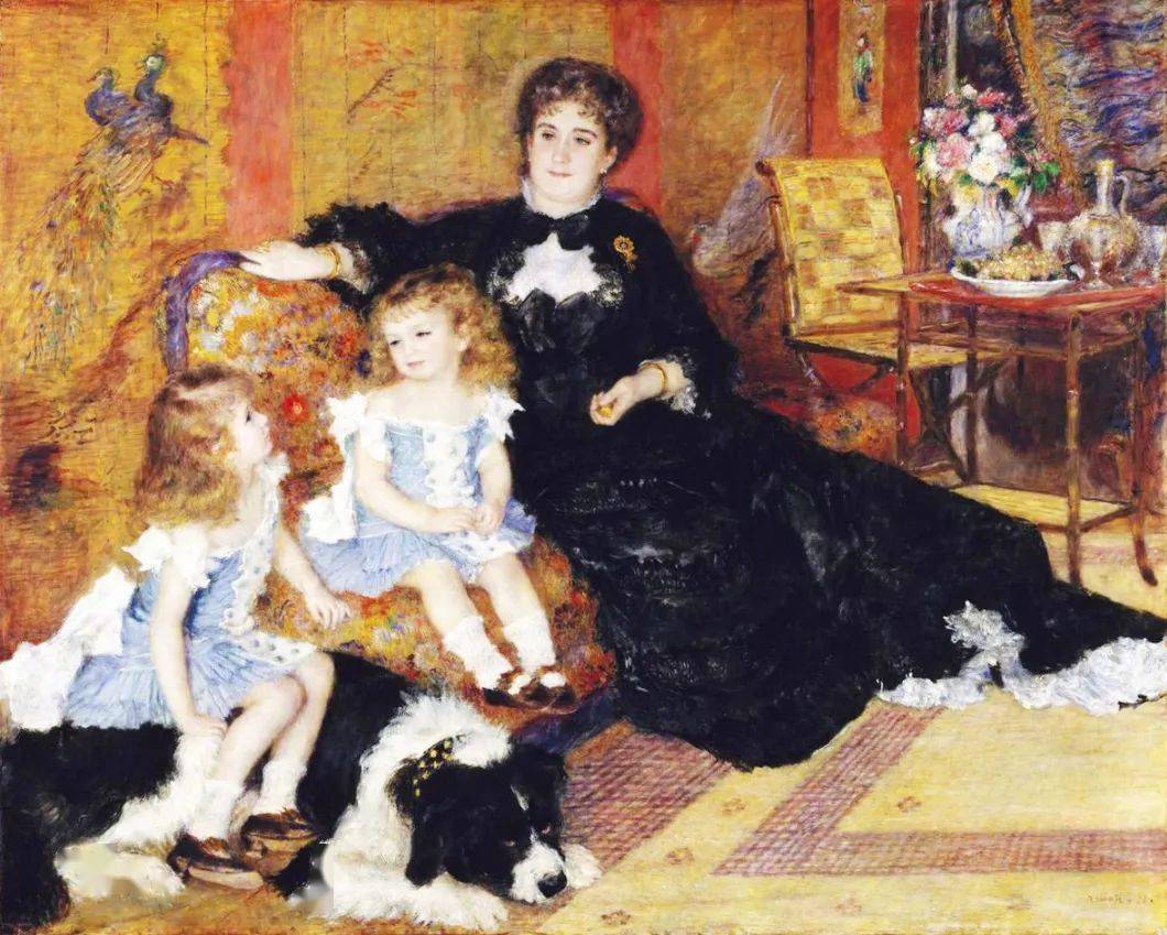 微分享 · 名人名画 |皮埃尔·奥古斯特·雷诺阿 绘画欣赏_印象派_画作_明朗