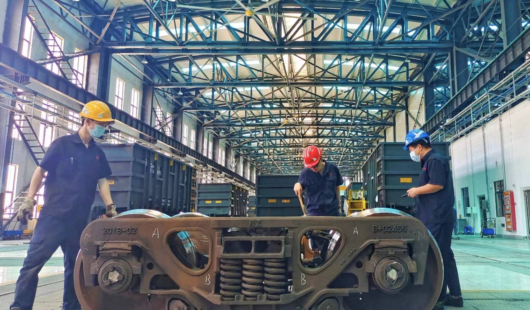 襄阳车辆段支援浩吉铁路运煤车辆检修任务圆满收官_生产_设备_创新