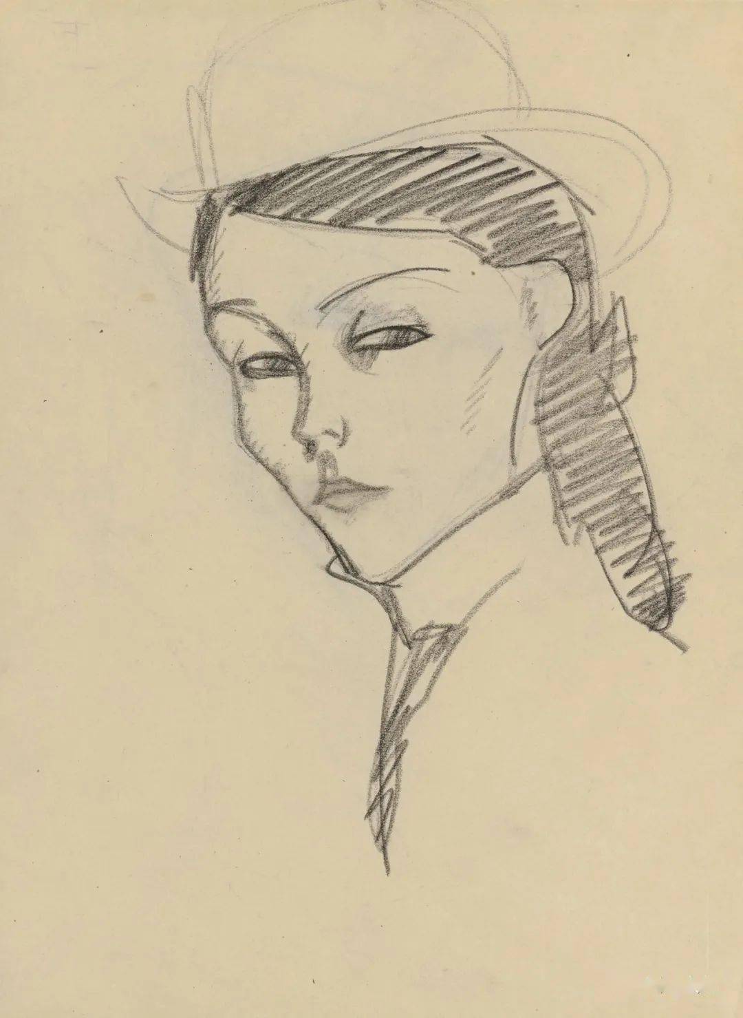 油画大师——莫迪利阿尼的素描_意大利_amedeo_美术
