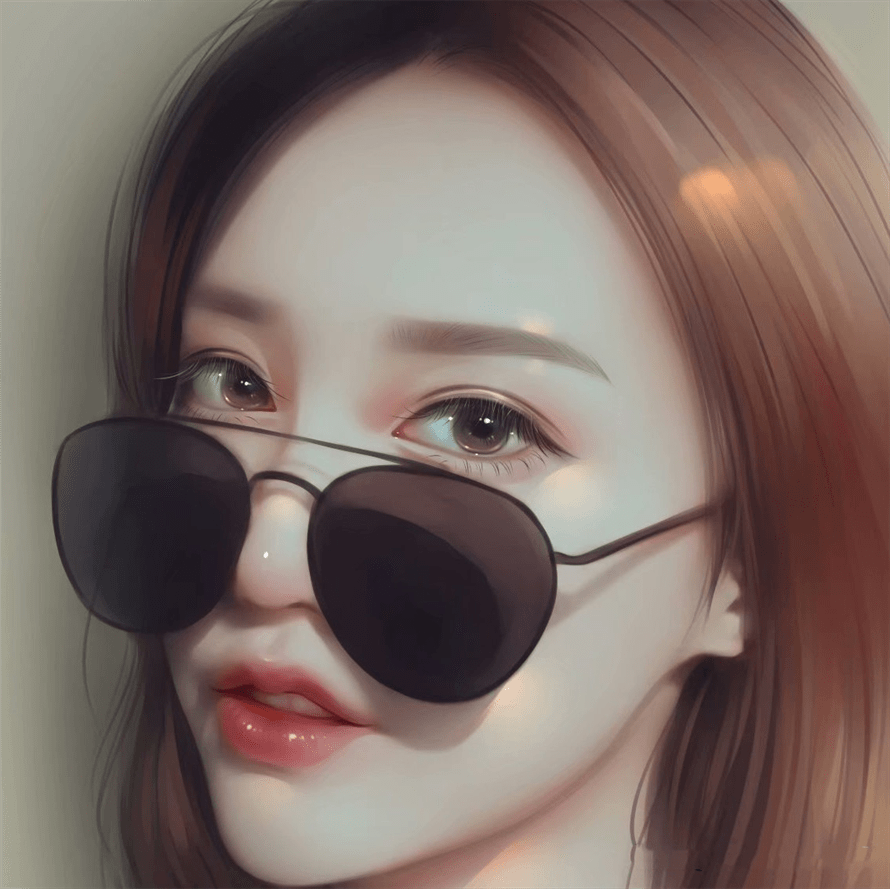 【头像专题】小玲儿手绘头像设计,头像男ins高级质感!_五官_形象_艺术