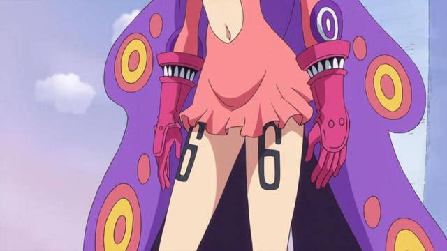 海贼王中的5个女性纹身,大妈纹爱心装可爱,蕾玖大腿纹上66_娜美_玫瑰