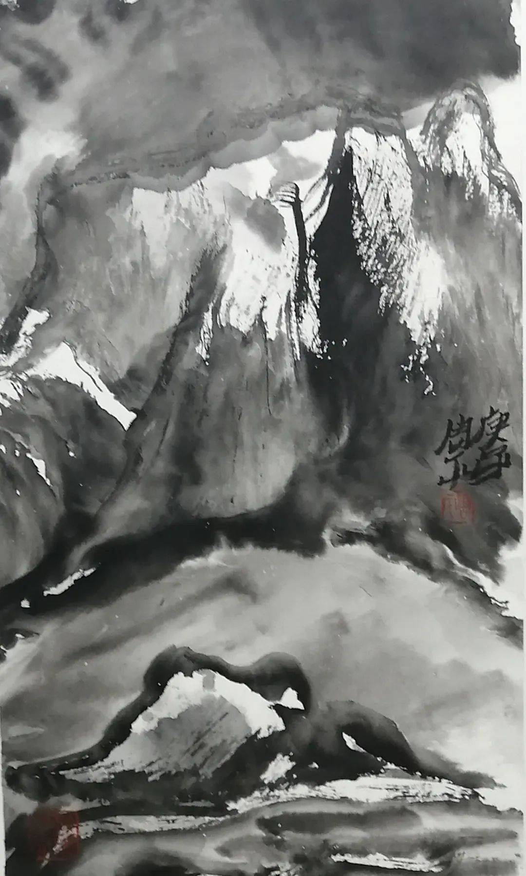 周平|2023 · 当代中国山水画名家笔墨品鉴展_生命_艺术化_自然