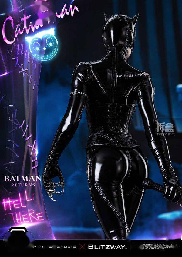 1/3 1992《蝙蝠侠归来》 – catwoman 猫女 雕像_米歇尔·法伊弗_电影