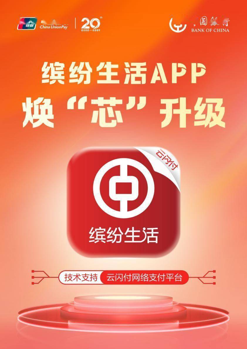 云闪付网络支付平台迎来首家国有大型商业银行 中国银行缤纷生活app
