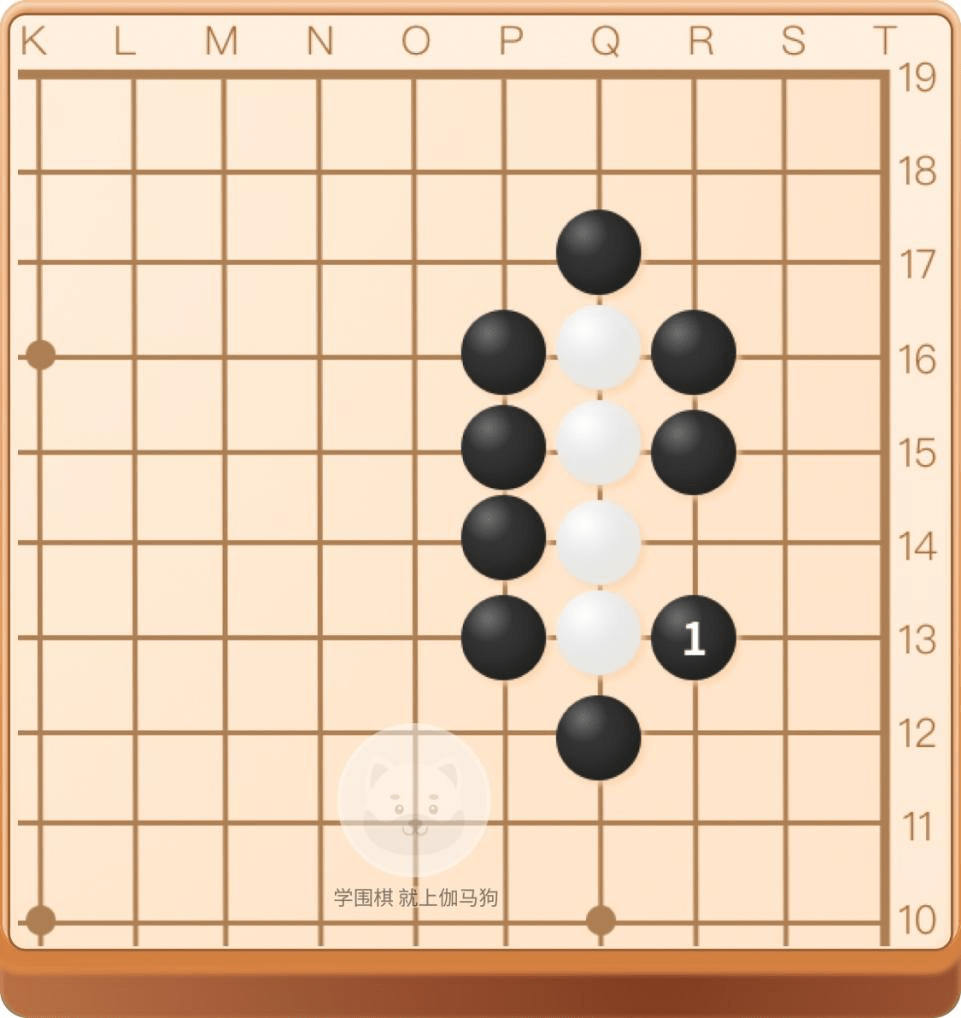围棋新手必看:七种吃子方法(附图解)_白棋_黑棋_虎口