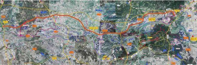 惠坪高速公路线路图图片