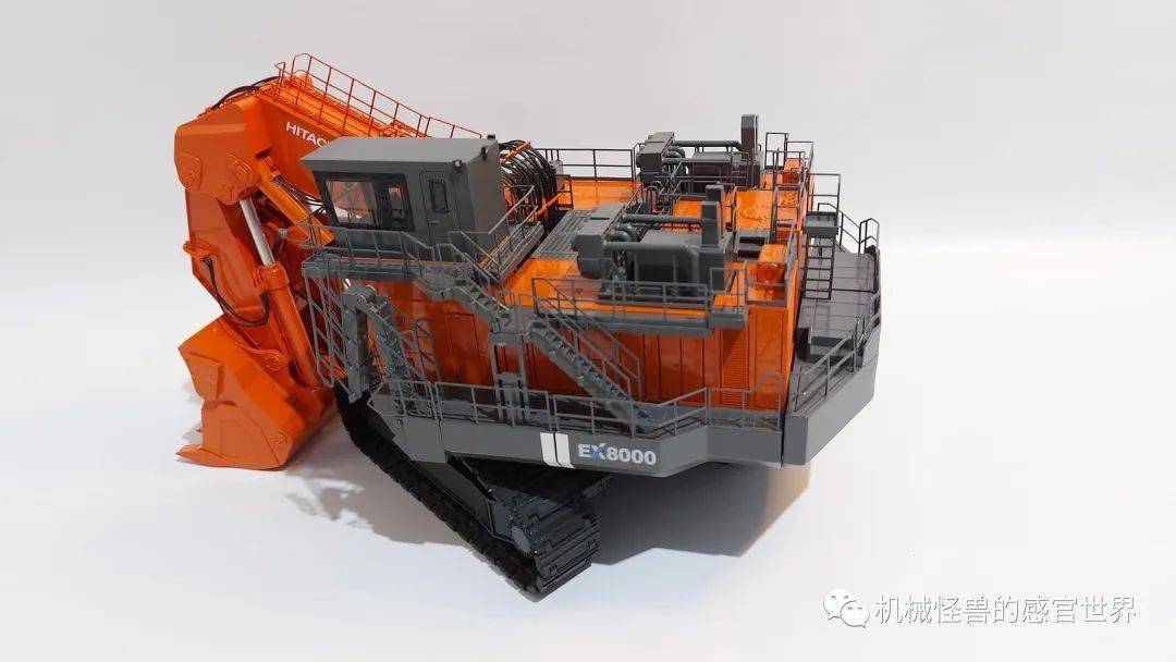 3d打印 | 东瀛巨兽,1:50 日立 ex8000 矿用挖掘机_模型_驾驶员_厂家