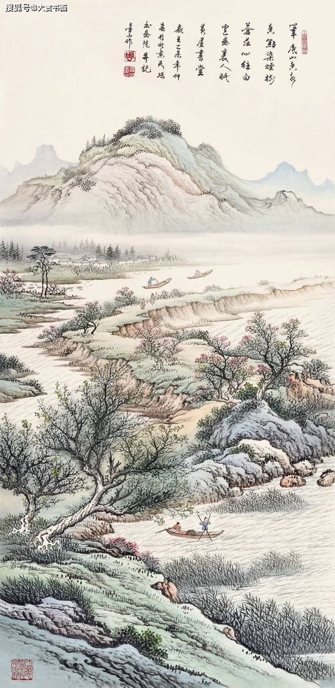 画家周金山：传统工笔山水集大成者，意境悠然_搜狐网