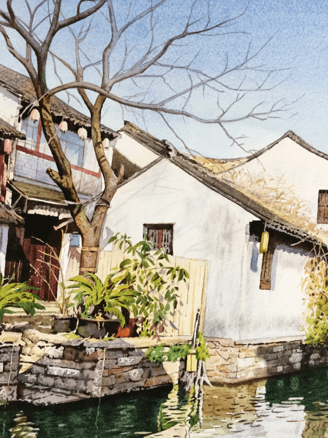 中国当代水彩画家排名图片