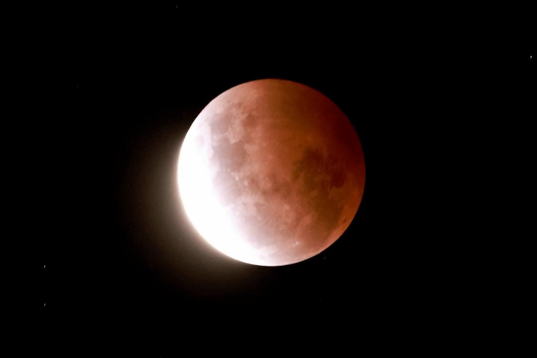 外国人为啥把超级红月亮叫"super flower blood moon"_the_and_skies