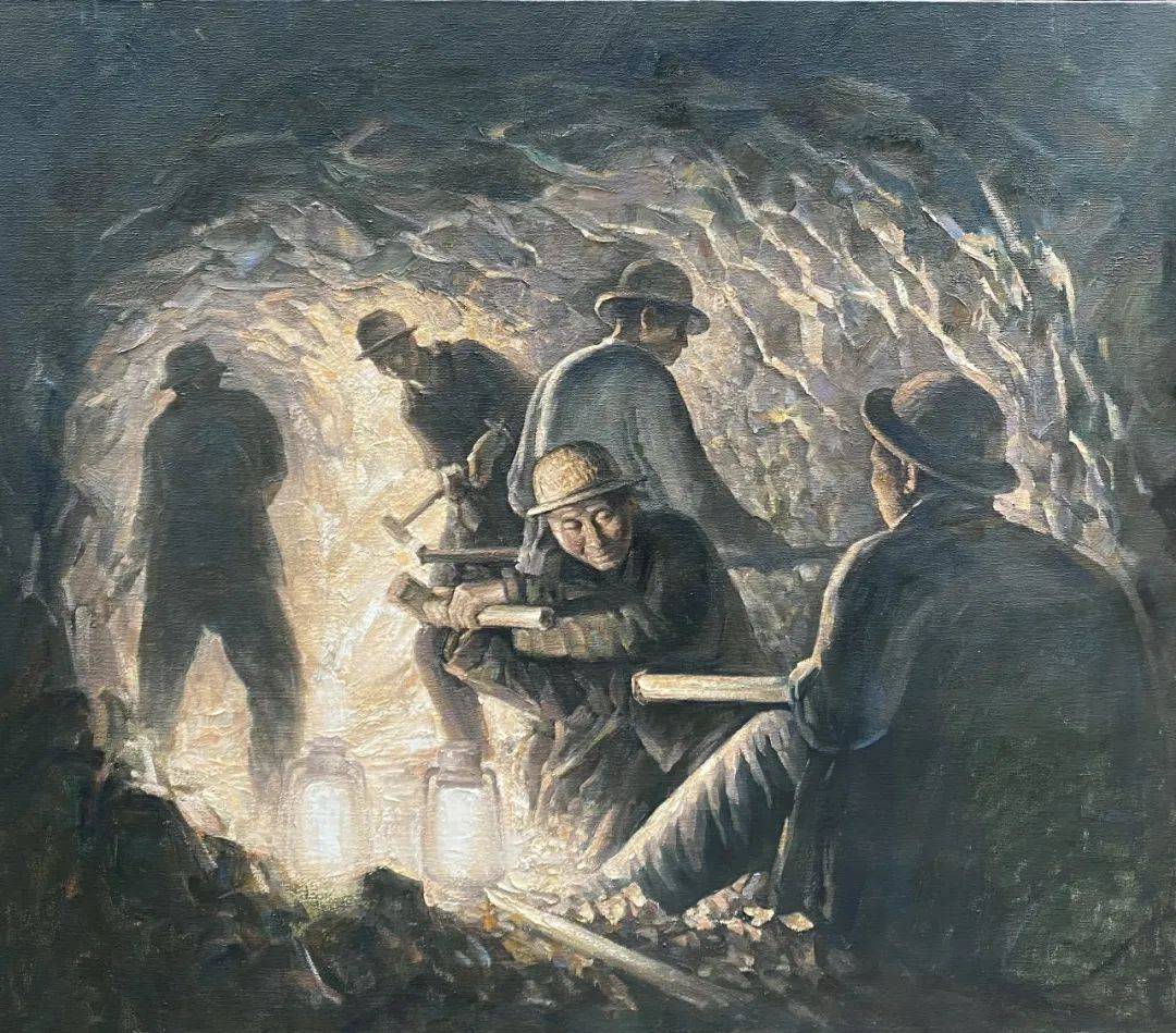 130cmx90cmx70cm梁京京 《红旗渠工匠》雕塑150cmx90cmx60cm杨淑馨