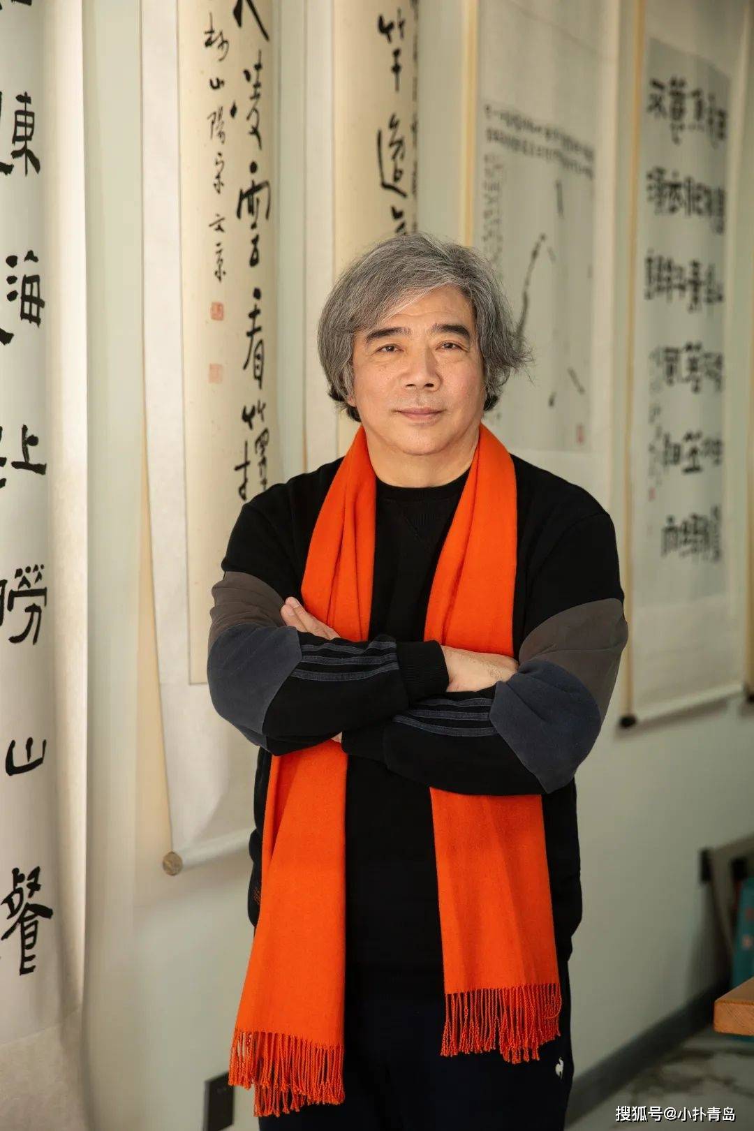 感悟自然 笔墨生机丨宋文京先生崂山主题书画欣赏_青岛_cmx_青山