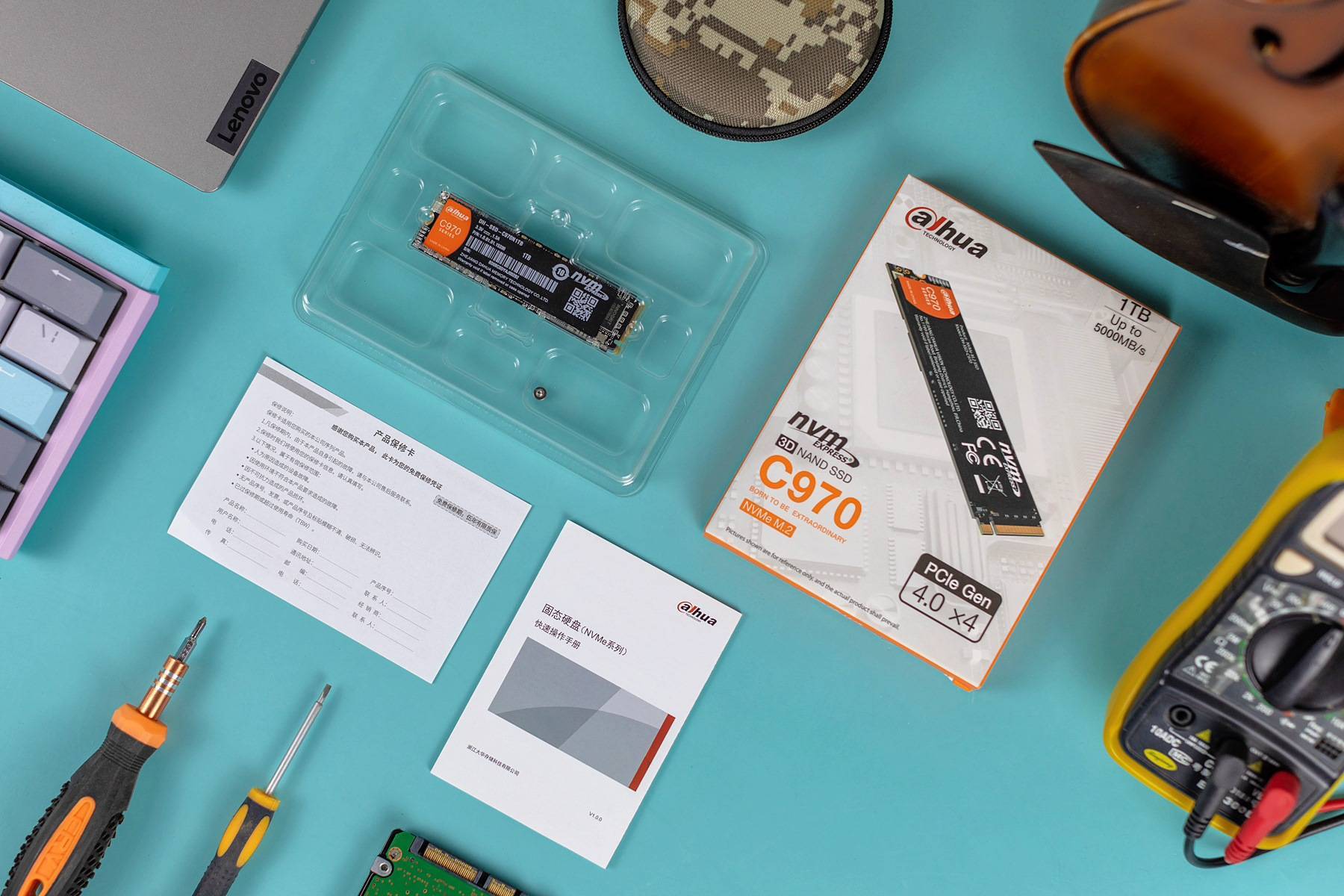 笔记本电脑换硬盘就这么简单,大华存储C970固态硬盘体验