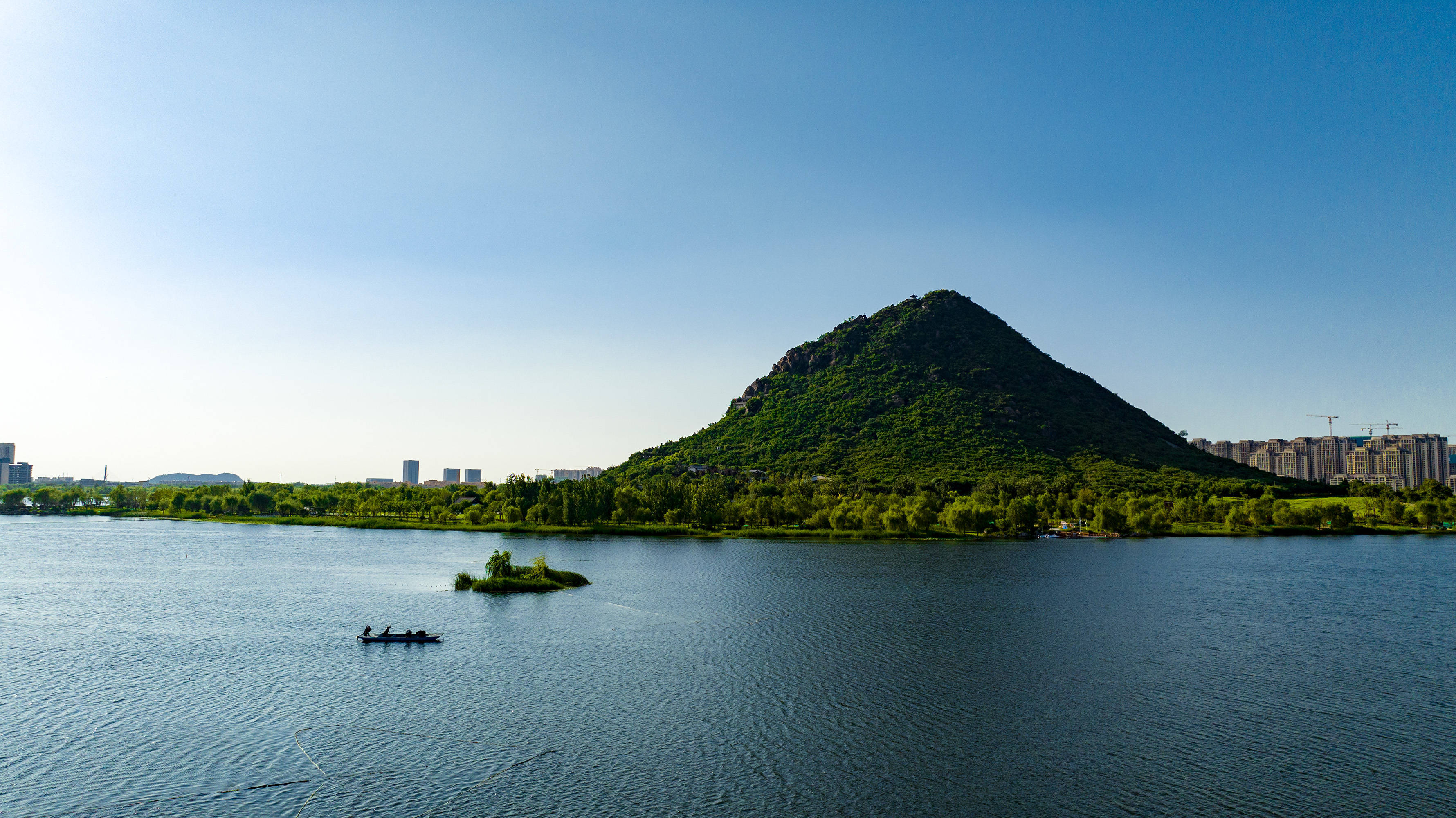 华山湖风景区济南图片