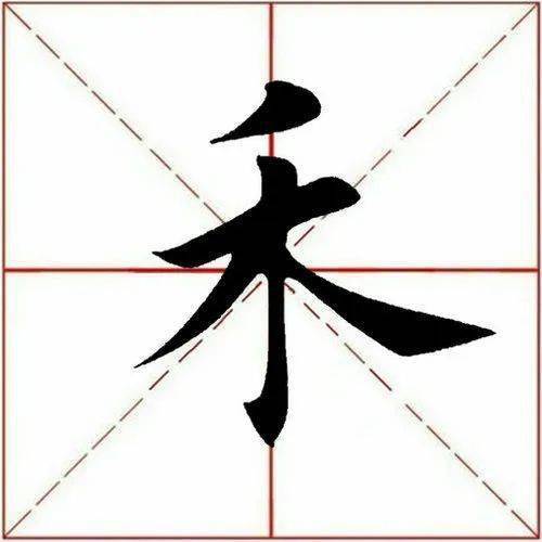 每日一字  禾