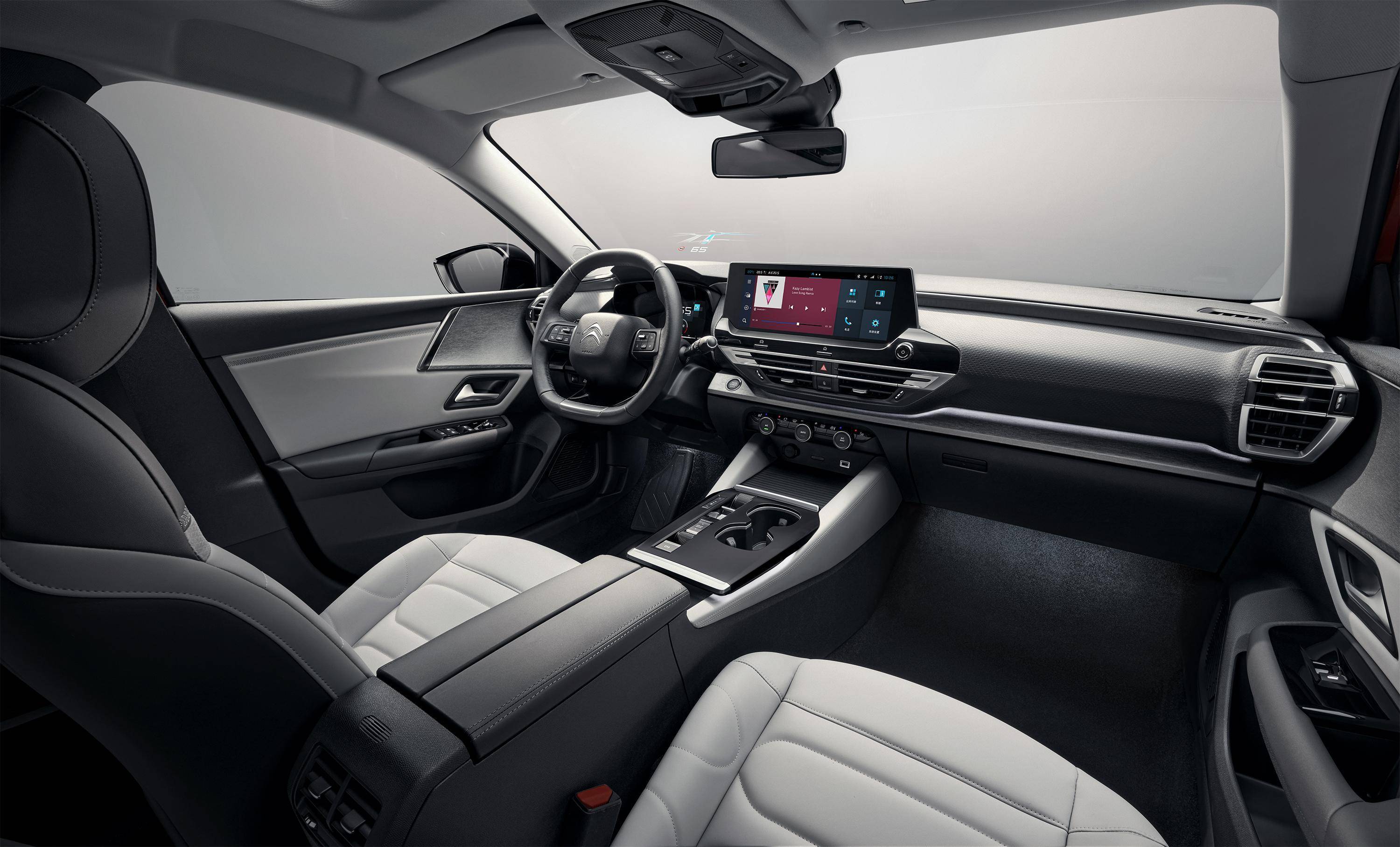 内饰细节升级 新款雪铁龙凡尔赛官图发布 增加中国红配色_搜狐汽车