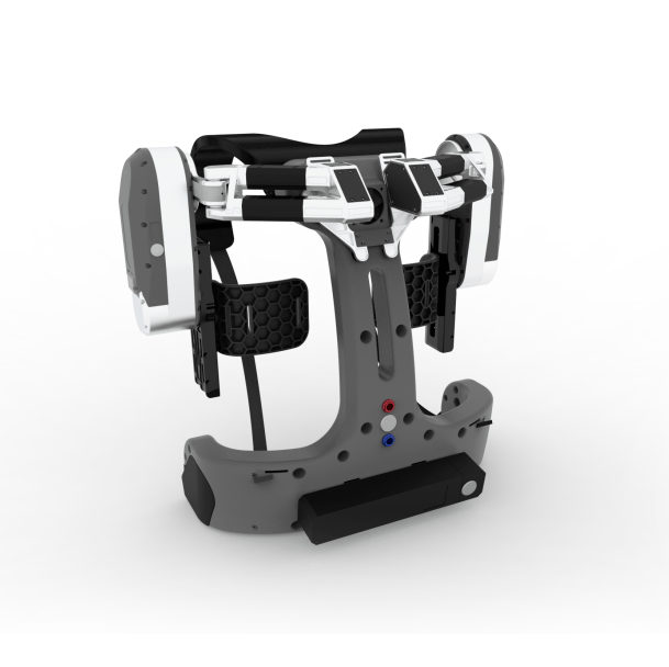 辅助;有源外骨骼指通过动力电池驱动电机结合软件控制算法提供助力,又