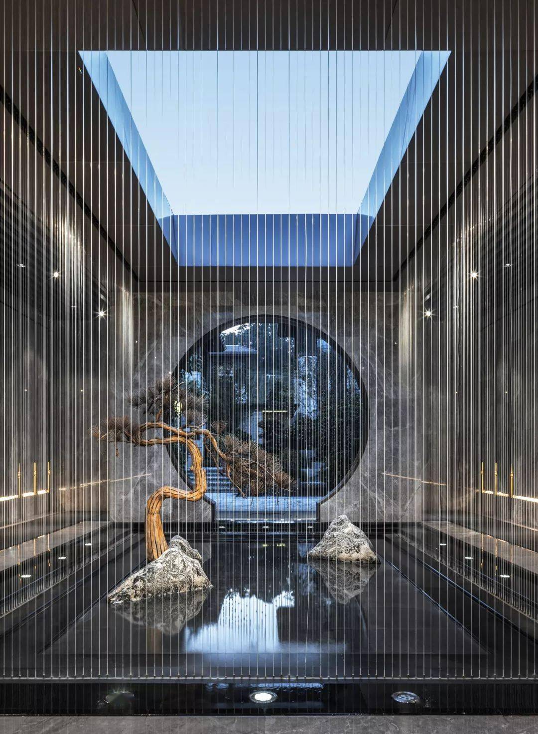 景观水帘,也是一种浪漫_设计_水景_做法