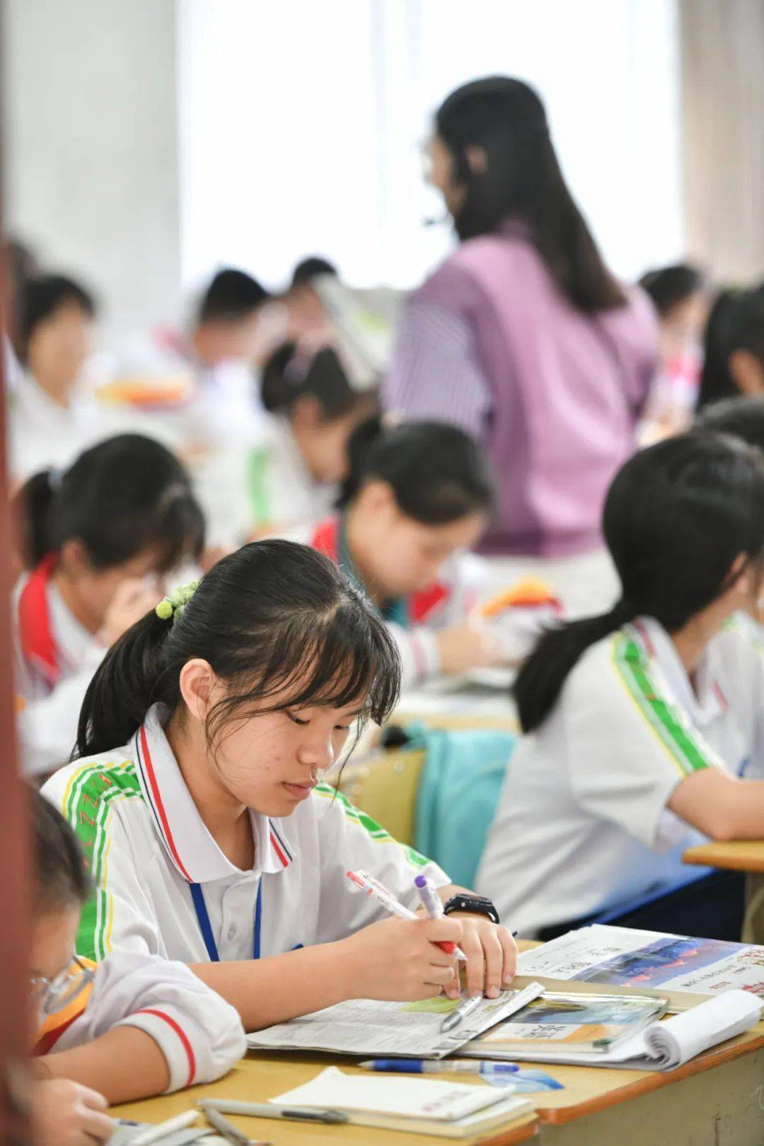 9月16日,连州中学2022级广州六中班开班仪式举行.