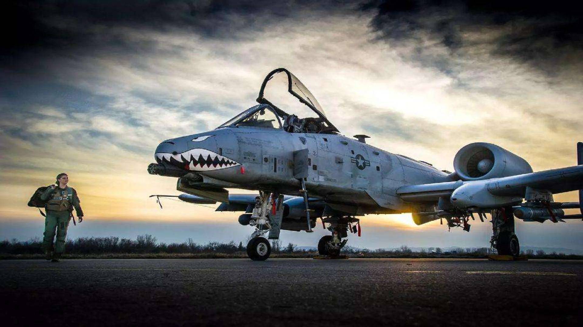 "暴躁疣猪"a-10攻击机,4500发射速,虽其貌不扬但实力不容小觑