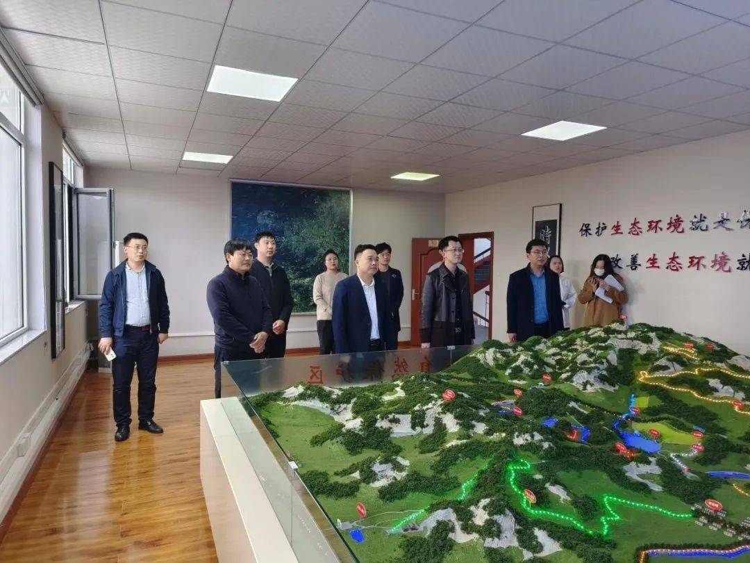 检查组一行先后来到威海国际机场,威海市公安局文登分局,文登区昆嵛山