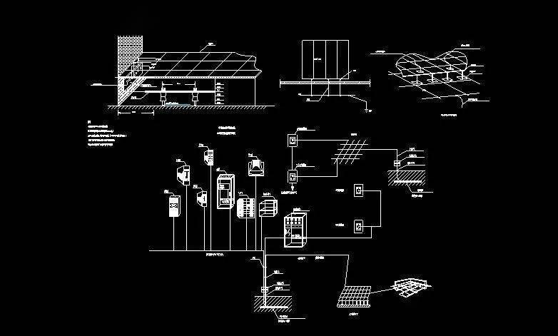 一套非常全面的弱電工程安裝大樣圖,cad格式_薛哥_智能化_素材資料