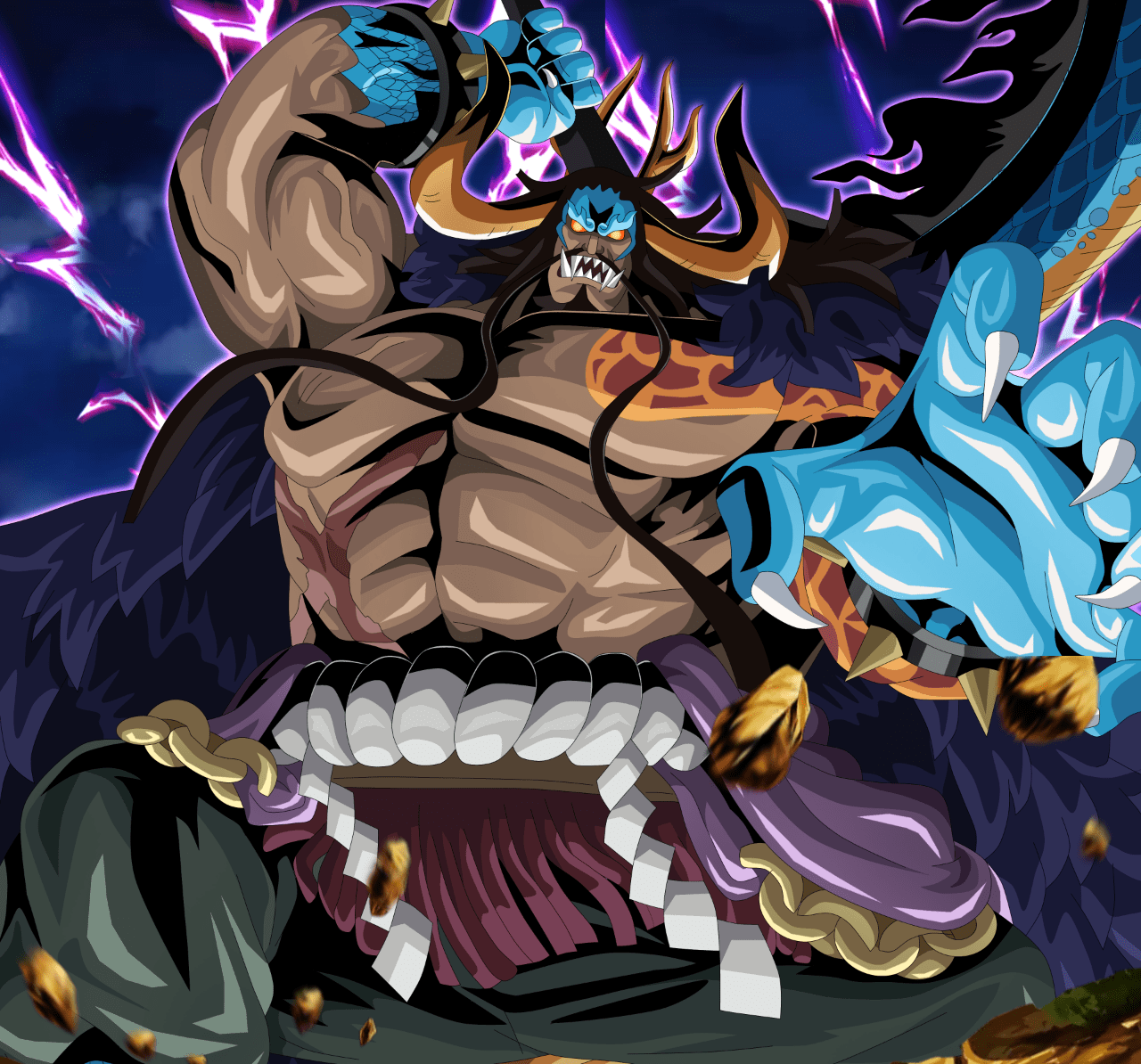 海贼王:关于凯多,你可能不知道的有趣事实_海贼团_百兽_四皇