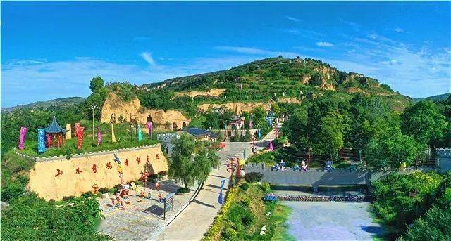 "出圈"的平凉泾川,这里的乡村美如画_文化_山水_罗汉洞乡