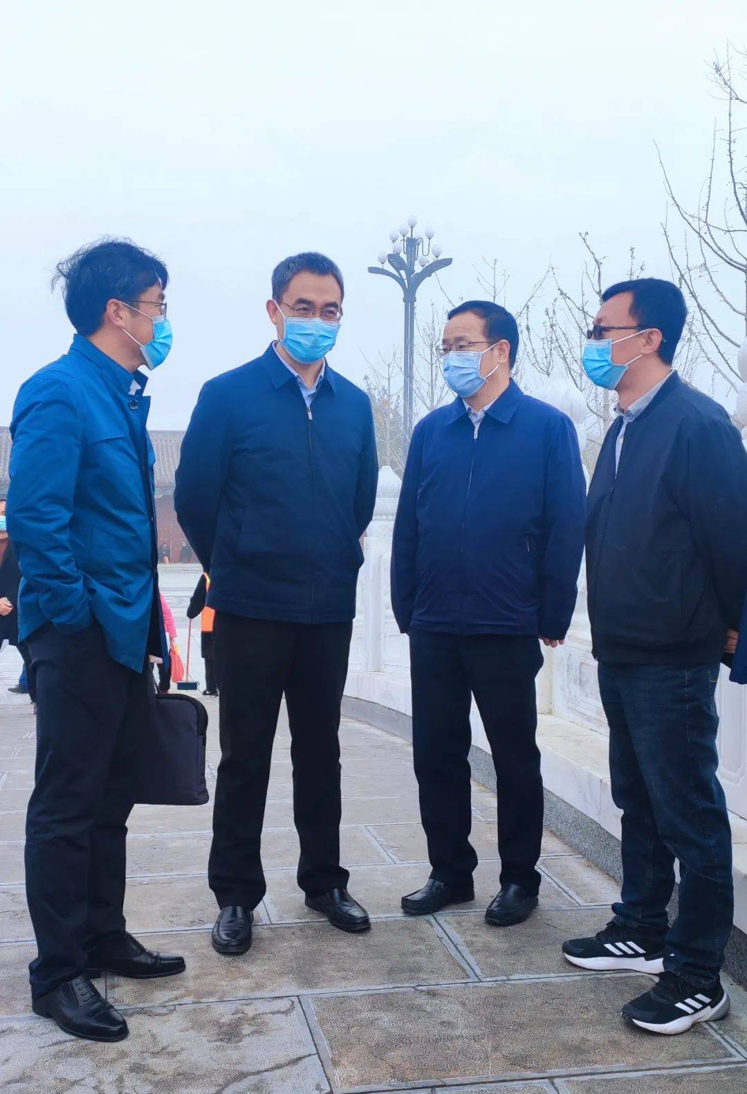 周口市副市长秦胜军一行到淮阳区调研学校建设和国家5a级旅游景区创建