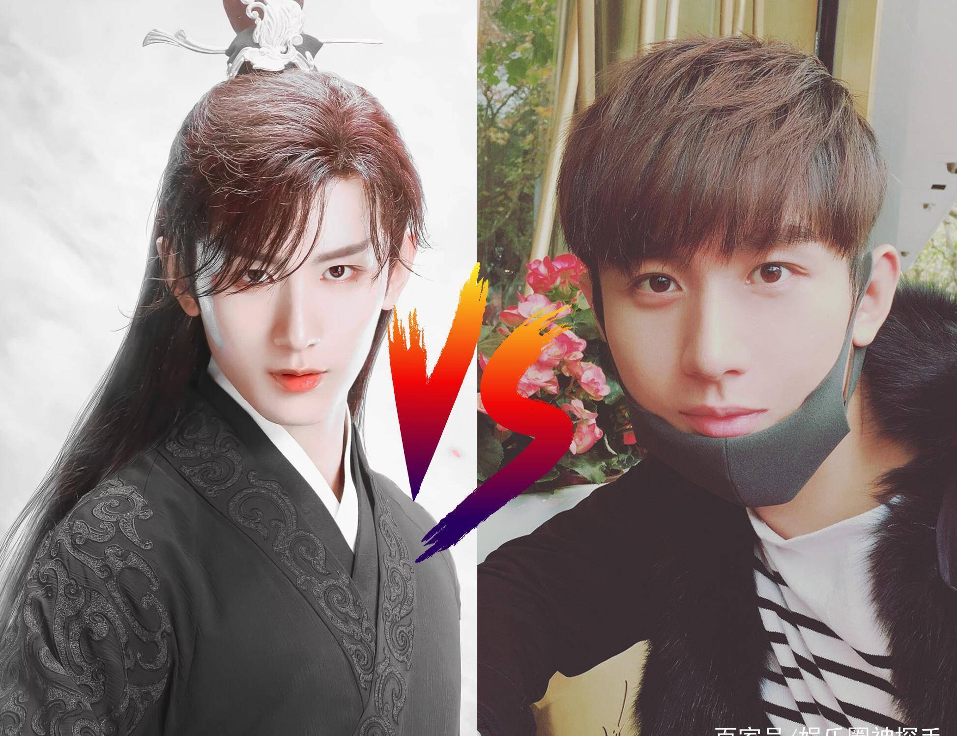 成毅同一姿势古装vs现代装对比,网友:眼神不一样!_影子_气质_感觉