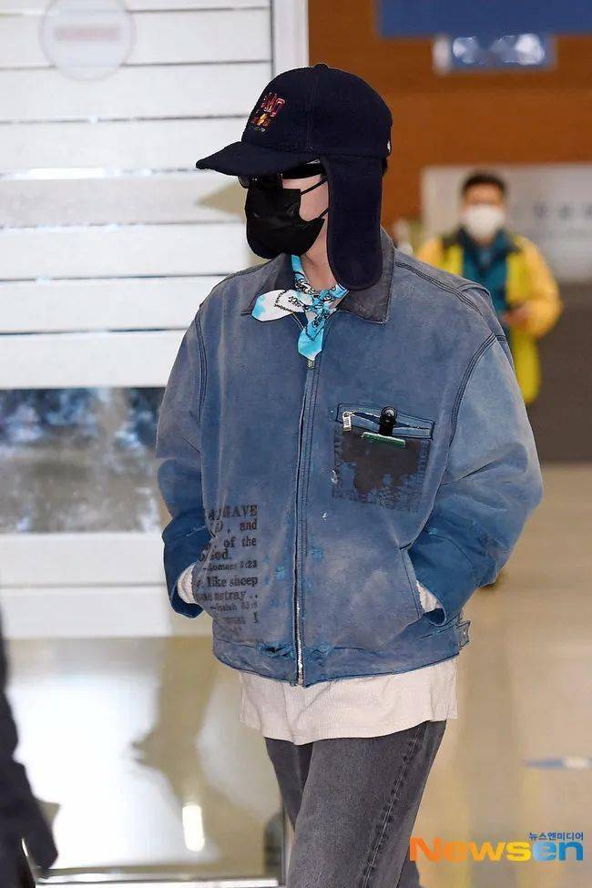 最新权志龙结束海外行程,已回韩国!_仁川_机场