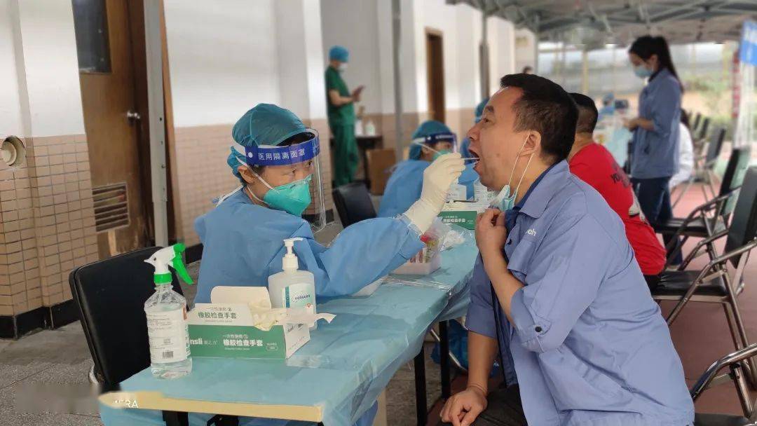 志愿同担当,防疫有力量——伟易达志愿服务站志愿采正式上岗_采样