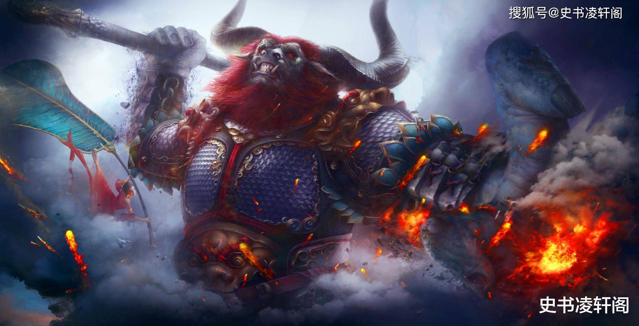 上古神话中的十大正神,鸿钧老祖挤不进前3,第6位敢单挑僵尸王_应龙