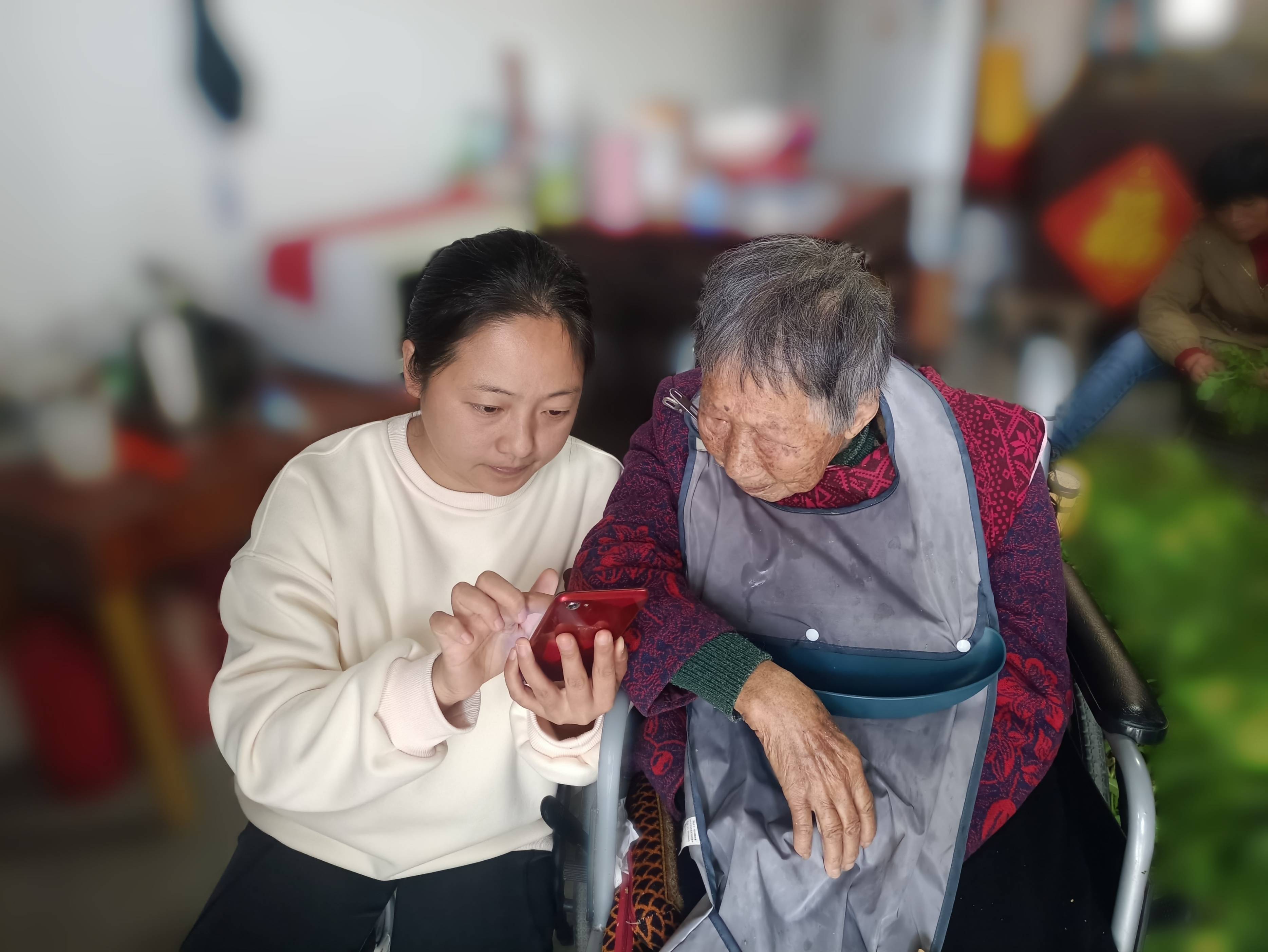 南通移动"高清视频通话"关爱老年人_生活_操作_孙子