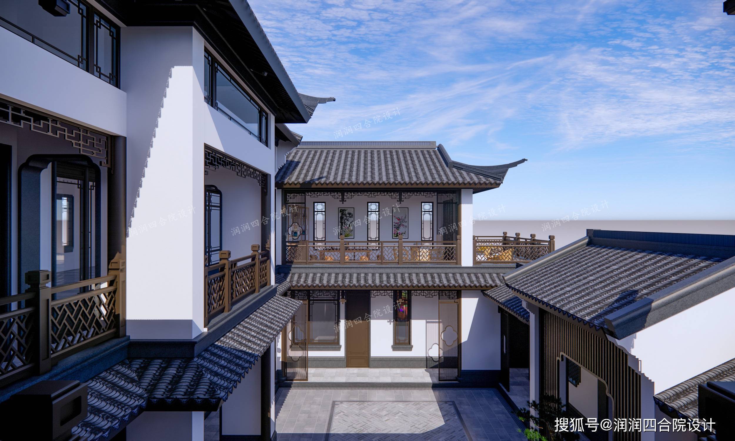 5,游花园,享田园生活——润润四合院设计刘鹰_庭院_门楼