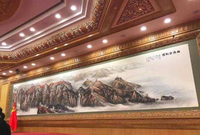 人民大会堂挂的几幅珍品,都是哪些名家的大作,价值多少钱?